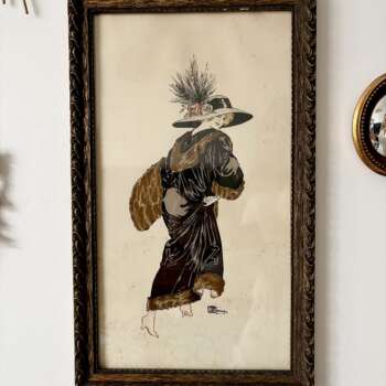 Estampe Art Deco de Georges Léonnec